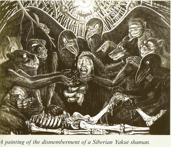 Dismemberment of Siberian Yakut Shaman